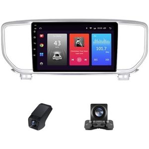 Autoradio,Android 13 geldt voor Kia Sportage 4 QL 2016-2018 9 inch HD touchscreen autoradio met draadloze Carplay Android Auto GPS-navigatie 5GWi-Fi Bluetooth FM RDS AM(NF-1)