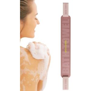 Badrugreiniger, achterste douche wasmachine - dubbelzijdige badrugreiniger met handgrepen | toilet voor rug en rug, voor mannen en vrouwen, lichaamsreiniger voor een