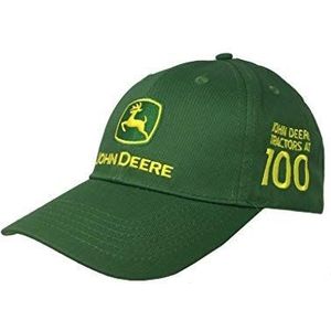 John Deere Heren 100 jaar verjaardag pet - groen