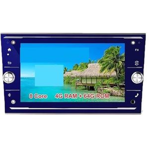 Bluetooth-autoradio GPS-navigatie Multimediaspeler Eenvoudig Te Installeren