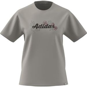 adidas Mujer WESTERN FLORALS GRAPHIC T-SHIRT, wonder alumina, XXS