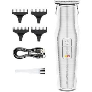 Tondeuse voor mannen, elektrische tondeuse voor mannen, kappers, huishouden, trimmen, kappersmachine, T-mes, oplaadbaar, draadloze tondeuse
