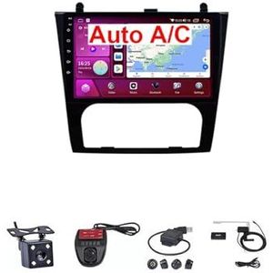 Android Double Din Car Stereo 9 Inch Touchscreen Autoradio Autotoebehoren Multimedia Stuurwielbediening met Navigatie Plug And Play Voor Nissan Teana Altima Manual 2008 2009 2010 2011 2012 (Size : M6