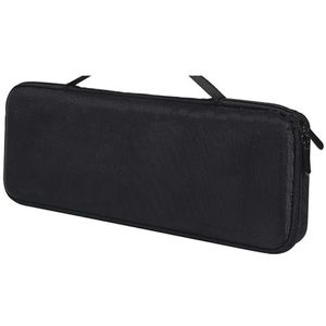 Toetsenbordopbergtasje, toetsenbordhoes, Harde behuizing for draadloos mechanisch gamingtoetsenbord, zwart/grijs, diverse maten(L)