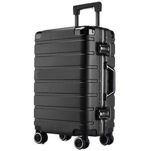 Bagage Koffer Trolley Koffer Koffer Met Harde Schaal, Ingecheckte Bagagekoffer Met Spinnerwielen Voor Dames En Heren Reiskoffer Handbagage (Color : I, Size : 26"")