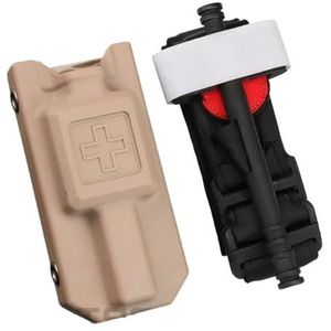 Hemostatische Tourniquet Opbergkofferset, Nooduitrusting For Buiten Met Banden, Geschikt Tactische Uitrusting En Filmrekwisieten(CB)