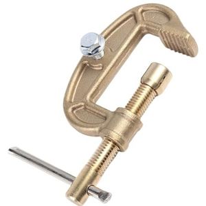 LiangJH - Aardklem - G-vormige Kabelklem - Hoog Vermogen 300A - Messing
