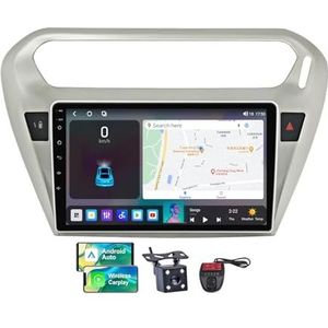 Android 13 9 Inch 2 Din QLED Autoradio Voor Peugeot 301 2012-2016 - Camera DVR GRATIS - Steun Carplay Android Auto DSP Stuurwiel FM RDS DAB WIFI 4G Bluetooth 5.0 Split-Screen(NF-5)