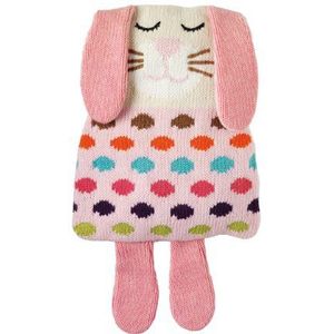 Aroma Home Knitted Animal Hotties - Rabbit, gebreide lichaamswarmer haas, 1 stuk