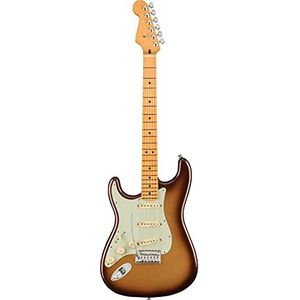 Fender American Ultra Stratocaster Lefthand MN Mocha Burst - Elektrische gitaar voor linkshandigen