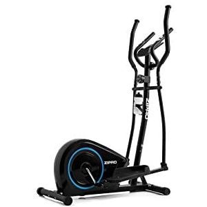 Zipro Magnetische crosstrainer voor volwassenen, tot 120 kg, een vliegmassa van 8 kg, zwart, één maat