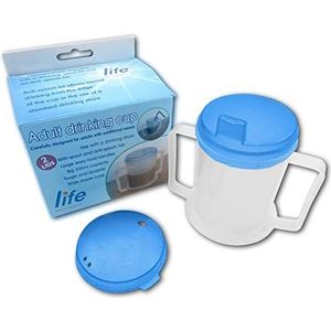 LIFE - Drinkbeker - 300 ml - Lekvrij - Vaatwasmachinebestendig - Voor Ouderen