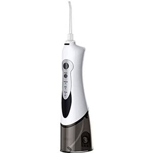 SMSOM Waterflosser Draadloos, draagbare tandheelkundige mondirrigator voor tanden, 3 modi en 4 straalpunten, IPX7 waterdicht, USB opgeladen, waterflossers voor thuis, reizen, beugels, bruggen zorg