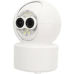 1080P HD Dual Lens Beveiligingscamera Draadloos WiFi Automatisch Zwart Wit Nachtzicht Bewegingsdetectie 2-wegvoor Thuisbewaking