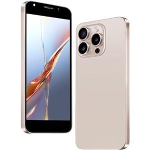 Ontgrendel telefoon, 5.0 inch scherm, 2GB RAM + 16GB ROM/TF 128GB, dubbele camera, ondersteuning voor 4G LTE FDD TDD, dubbele SIM-kaart, geschikt voor beginners.（25grey）