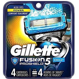 Gillette Fusion Proshield Chill Cartridge 4Ct