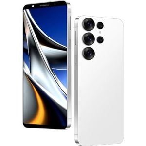 DEMANN GMBH Ontgrendel je telefoon, 6,0 inch scherm, 4 GB RAM + 64 GB ROM/TF 256 GB, 13 MP + 16 MP dubbele camera, ondersteuning voor 4G LTE FDD TDD, dual-sim, geschikt voor beginners (white700)