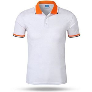 BenCreative Mens Polo T Shirts Katoen Korte mouw Gekleurde Tops Casual Man Draai Omlaag Kraag Patchwork Man T Shirt