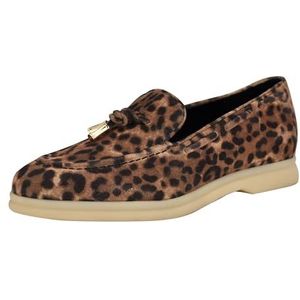 Guess dames aryana slipper, Luipaard suède 210, 35 EU