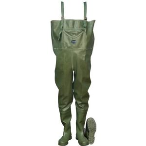 TIGAR Rubberen Borstwaadpakken, gecertificeerd, voor jagers, vissers, zeer duurzaam en solide (42)