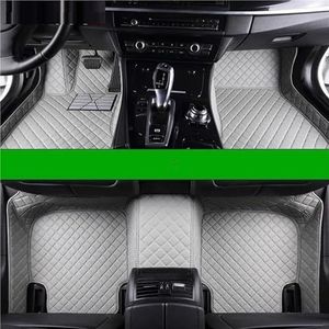 Vrachtmatten Custom Car Floor Mat For Jeep For Wrangler Custom Foot Parts Leather Panel Liner Carpet Rug Interior Accessorie(Color10)