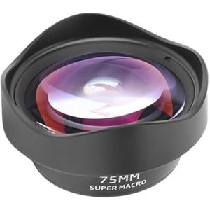 75mm Macro Lens Super Telephoto Telefoons Macro Lens Met Multi-layer Coating Compatibel Voor Meeste Smartphones