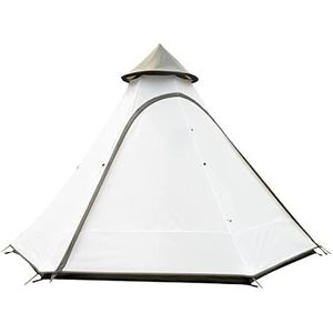 Tent voor Camping Piramide Camping Tent Dubbele Regendichte Tent 4-6 Personen Waterdichte Grote Outdoor Tent Wandeltent Campingtent (Color : A, Size : 380x330x240cm)