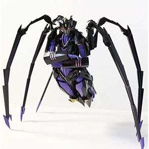 Transformbots Toys: Certificaat van de leider, Black Widow Triple Change Spider Essence mobiele speelgoedactiepop, helikopter Transformbots speelgoedrobot, kinderspeelgoed vanaf jaar.Het speelgoed is