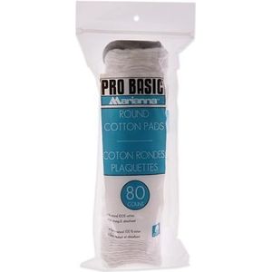 Marianna Pro Basic ronde wattenschijfjes voor unisex 80 stuks pads