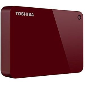 Toshiba Canvio Advance HDTC940XR3CA externe harde schijf, 4 TB, USB 3.0, rood