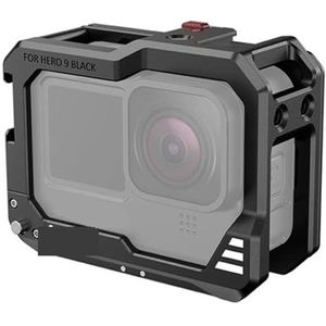 Black Cage Vlog Kit compatibel met microfoonadapters Camera Rig koude schoen Heldere Gedetailleerde Beelden(3084)