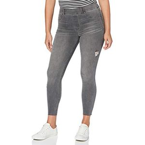 Spanx Distressed skinny jeans legging voor dames, basislaag, Vintage Grey, S