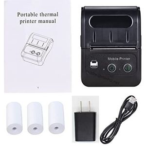 Handheld Inkjet -printer 58mm Handheld Draadloze Bluetooth POS PC Pocket Bill Makers Draagbare Telefoon Mini Thermische Bonprinter Niet gemakkelijk te vervagen