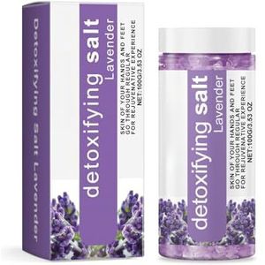 Lavendel Voetbadzout - Hydraterend En Verzachtend Voetbadzout For Een Droge Huid, Milde Reiniging En Ontspanning