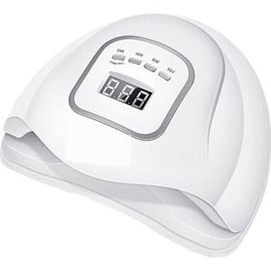 UV-nagellamp, Led Uv Nagel Lamp Nagel Droger Led Nagel Lamp Uv Lamp for Curing Alle Gel Nagellak Met Motion Sensing manicure Pedicure Salon Tool(90W)