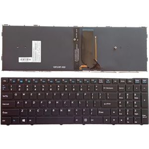 Laptoptoetsenbord voor Clevo N250 N650 N850 N950 N750 N957 PA70 P950 N857 N855 N960 Amerikaanse Engelse lay-out Kleurrijke achtergrondverlichting