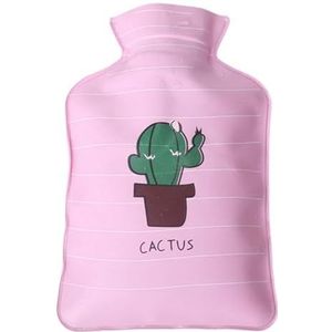 Warmwaterkruik Warmwaterkruik Schroef Top Goede Afdichting PVC Koud Weer Indoor Outdoor Mini Warm Kompres Zak voor Pijnverlichting Warm Water Bag (E)