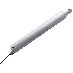Lineaire aandrijving, buis diameter 20 mm, slag verstelbaar, 12 V, 24 V DC, 100 N, 10 kg, hefvermogen: 12 mm/s (250 mm slag, 12 V, 10 mm, S 50 N)