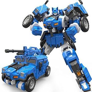 Transformbots Toys: Mini Secret Service Team X Fett Mechanische Armour Legering Versie, Auto Mechanische Armour Robot Action Characters, Kinderen van jaar en ouder, 7in