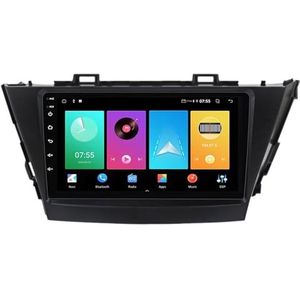 Android 14 2 Din Autoradio voor Toyota Prius Plus Alpha 2012-2017 - Steun Carplay Android Auto DSP-9"" Touchscreen Auto Stereo Met Stuurwielbediening WIFI 4G Bluetooth Split-Screen(P3 WIFI 4-Core 2G+32