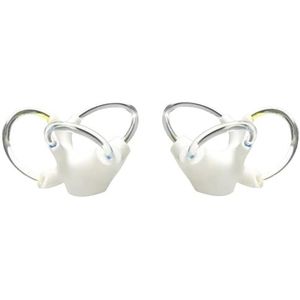 Halfcirkelvormig kanaal Otolith Dynamic Model - Binnenoor Structuur Model - Cochleair Vestibulair Revalidatiemodel voor Studie Display Lesinstrument (1 paar)