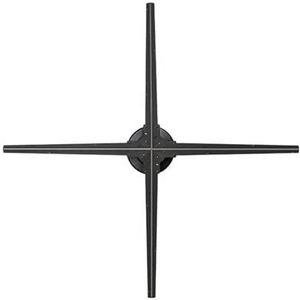 75/100cm 3D Hologram Fan Met WiFi En App Bediening LED Holografische Reclameapparatuur for Beurzen, Feesten En Evenementen Festivalreclamedisplay(75cm)