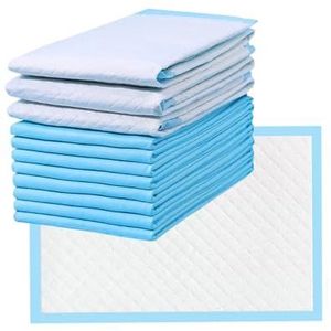 PELLYDA Incontinentie-onderlegger wegwerp voor mensen met blaaszwakte | 10 stuks | ziekteonderlegger voor mensen met zwakte van de blaas | wegwerp underpad voor pasgeborenen, ouderen (80 x 150 cm