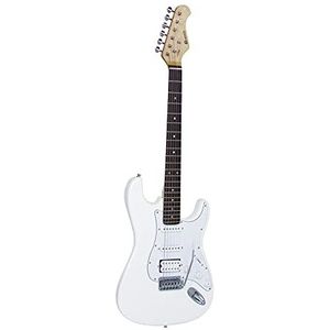 Dimavery ST-312 Elektrische gitaar Wit