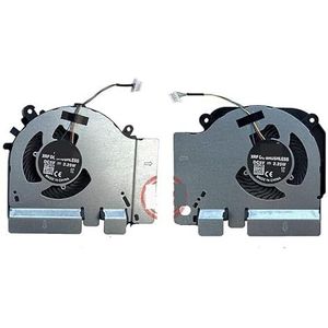 CPU GPU-koelventilator voor Xiaomi 15.6 Game Book GTX1050ti EG75070S1-C430-S9A EG75070S1-C440-S9A 171502-AA/AO/AD/AB/AM 5V 0.5A(GPU)