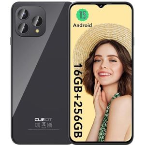 CUBOT P80 - Smartphone - Zwart - 6,5 inch - 8 GB RAM - 256 GB - 48 MP Camera - 5200 mAh