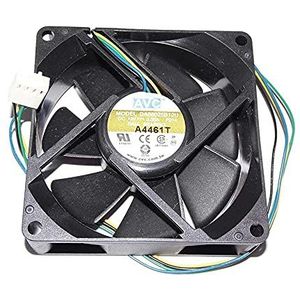 SCYHGLM Computer Case Fan voor DA08025B12U P014 12V 0.35A Cooling Fan 4Wire 80x80x25mm