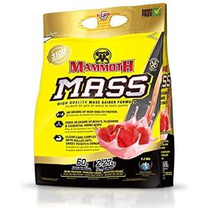 Mammoth Mass (Mammoth 2500) 2270gr Aardbei