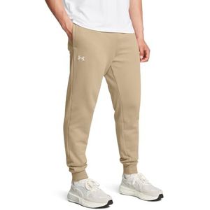 Under Armour Rival Fleece Joggingbroek voor Heren - City Khaki / Wit