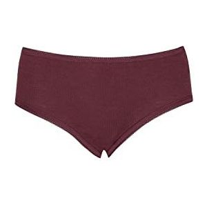 DILLING Midi Slip Van Merinowol Voor Dames Bordeaux 36